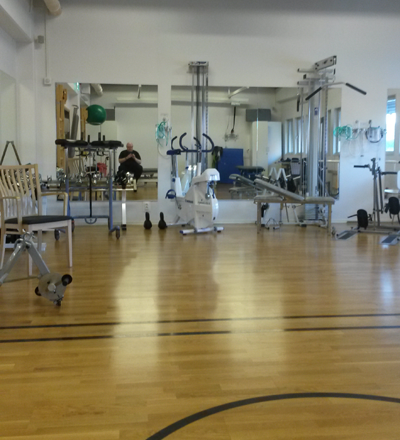 Jonas på sjukgymnastsiken