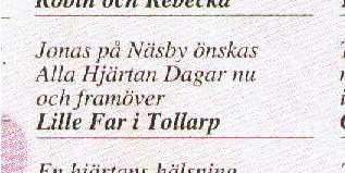 Hälsningar från Lille Far